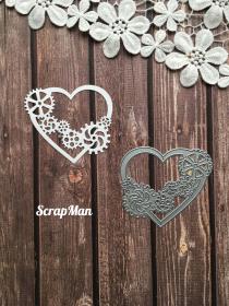 Die "Steampunk heart" ScrapMan
