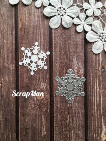 Die  "Snowflake-4" ScrapMan