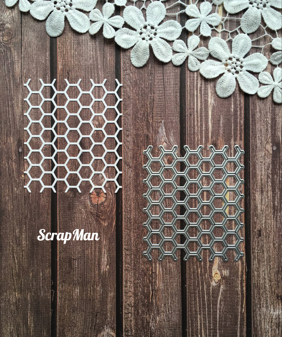 Die "Collage Honeycomb" ScrapMan