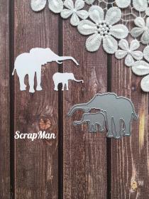 Set of dies "Elefants" ScrapMan